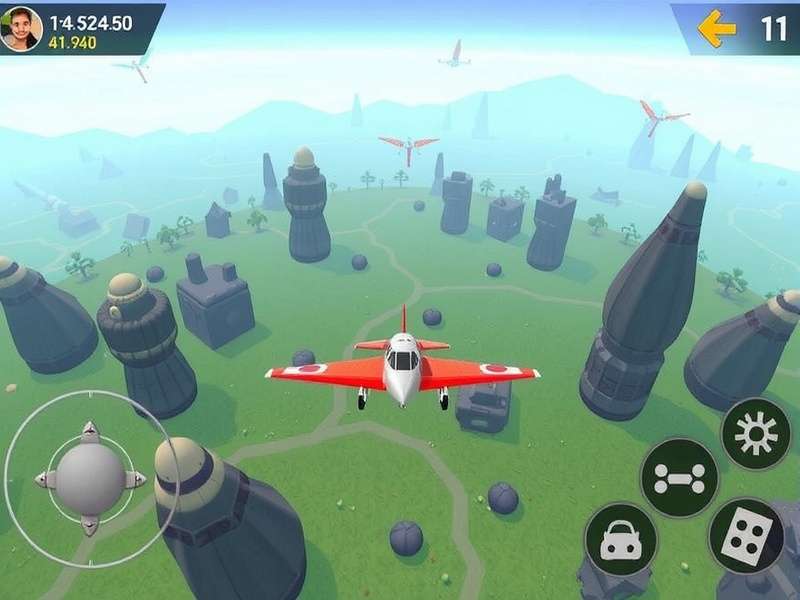 Indian Helix Flight Game Screenshot